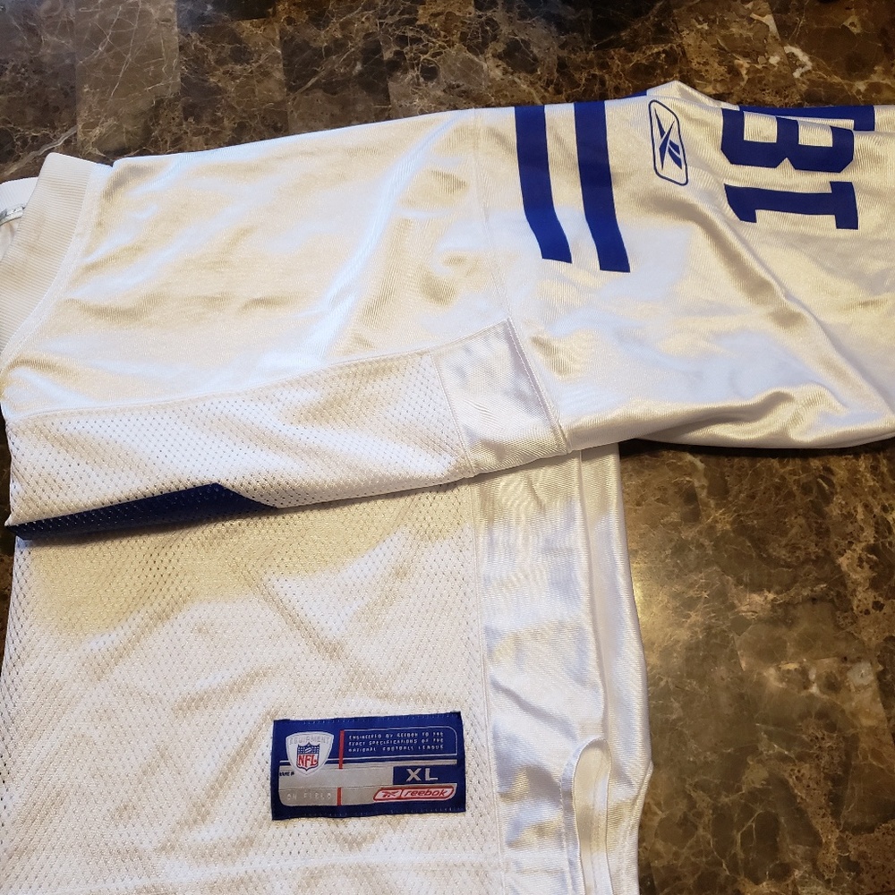 🎁VINTAGE NFL MANNING #18,AUTHENTIC EQUIPMENT - Picture 3 of 8